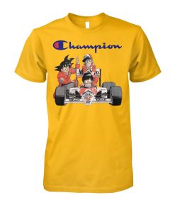 Akira Toriyama and Ayrton Senna Goku Champion T Shirt