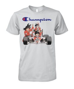 Akira Toriyama and Ayrton Senna Goku Champion T Shirt