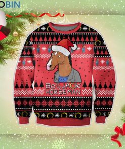 Bojack Horseman Christmas Wool Ugly Sweater