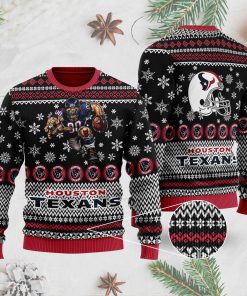Houston Texans Ugly Christmas Sweater 3D