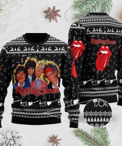 The Rolling Stones Band 3D Printed Ugly Christmas Sweater
