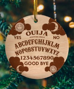 Ouija Spirit Board Christmas Ornament Keepsake Decorative Ornament Ouija Spirit Board Christmas Ornament Keepsake Decorative Ornament