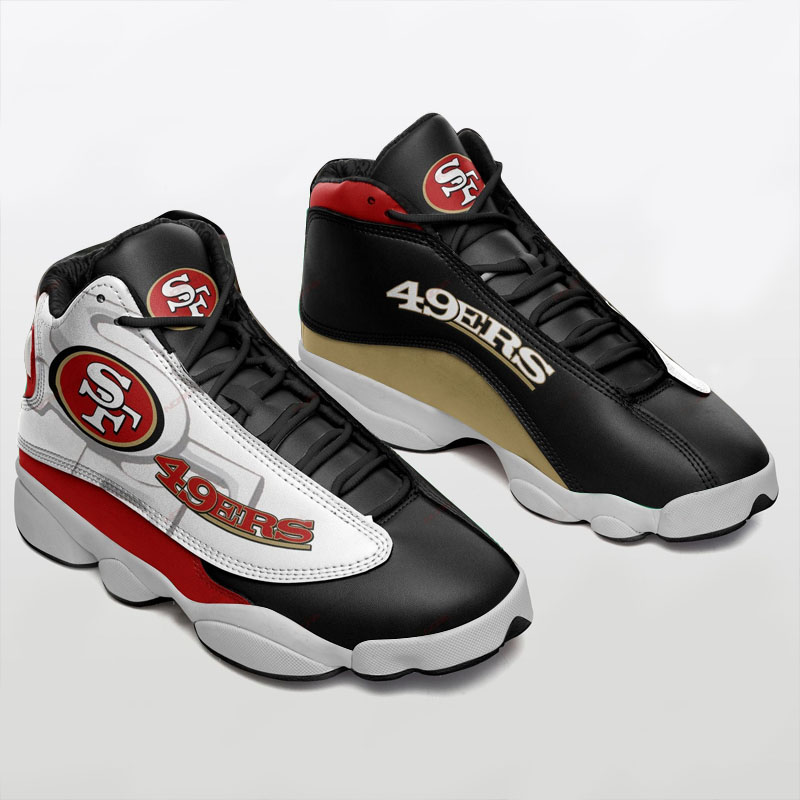 San Francisco 49ers Air Jd13 Sneaker - Jordan 13 Shoes - RobinPlaceFabrics