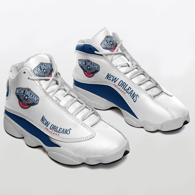 New Orleans Pelicans Baseketball Air Jd13 Sneaker - RobinPlaceFabrics