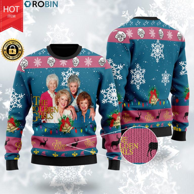 The Golden Girls Christmas Wool Sweater