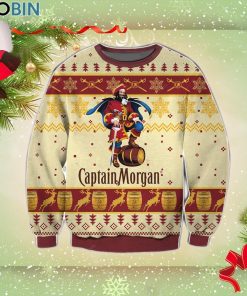 Captain Morgan Christmas Wool Ugly Sweater