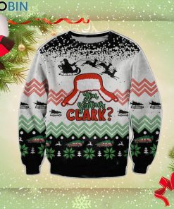 You Serious Clark Christmas Wool Ugly Sweater