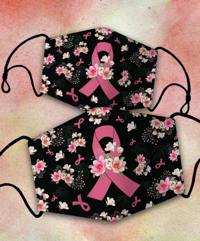 Cancer Awareness Face Mask With Pm2.5 Filter