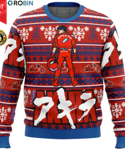 Akira Kaneda Christmas Wool Ugly Sweater