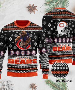 Chicago Bears 3D Printed Ugly Christmas Sweater Chicago Bears 3D Printed Ugly Christmas Sweater