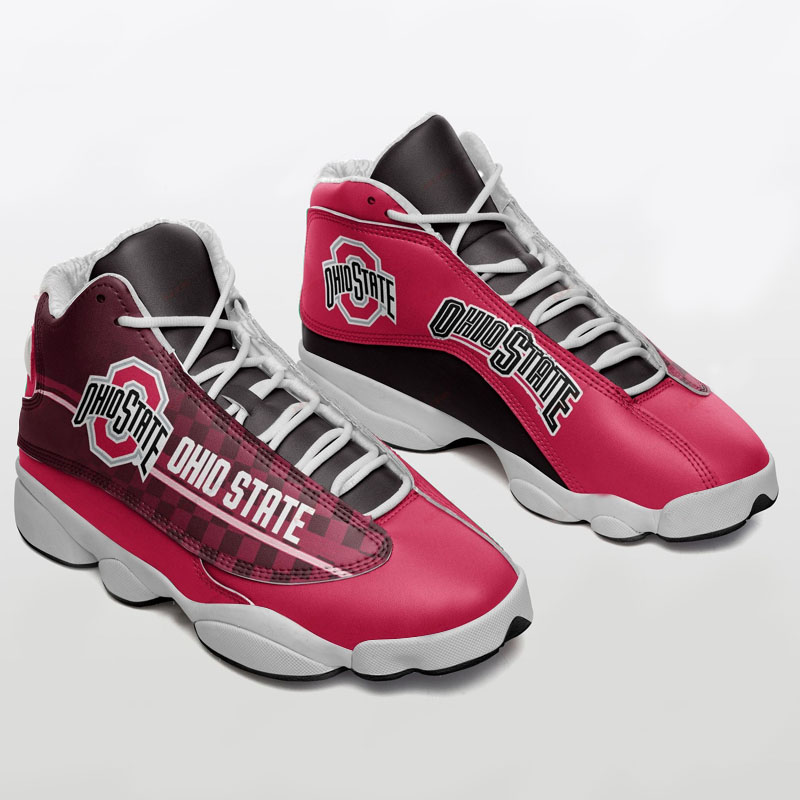 Ohio State Buckeyes Air Jd13 Sneaker - Jordan 13 Shoes - RobinPlaceFabrics