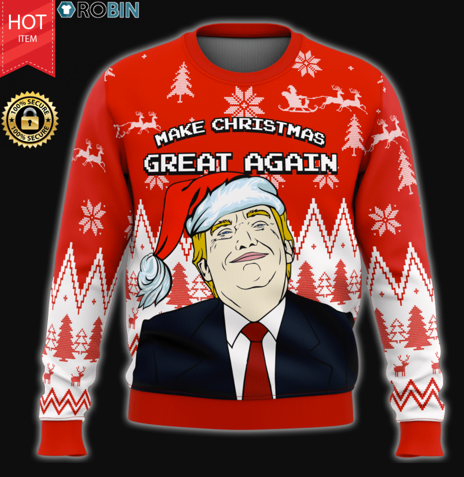 Trump Sweater Christmas 