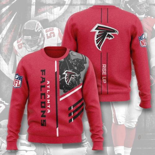 Atlanta Falcons Rise Up Full Printing Sweater | RobinPlaceFabrics ...