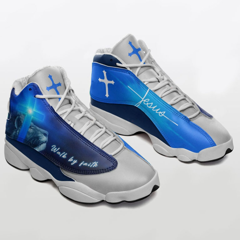Jesus Walk By Faith Jordan 13 Shoes – JD13 Sneaker