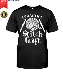 Crochet I Practice Stitch Craft  T Shirt