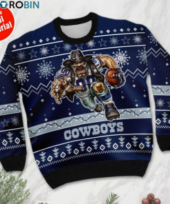 Dallas Cowboys ugly christmas sweater