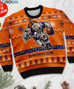 Denver Broncos ugly christmas sweater Denver Broncos ugly christmas sweater