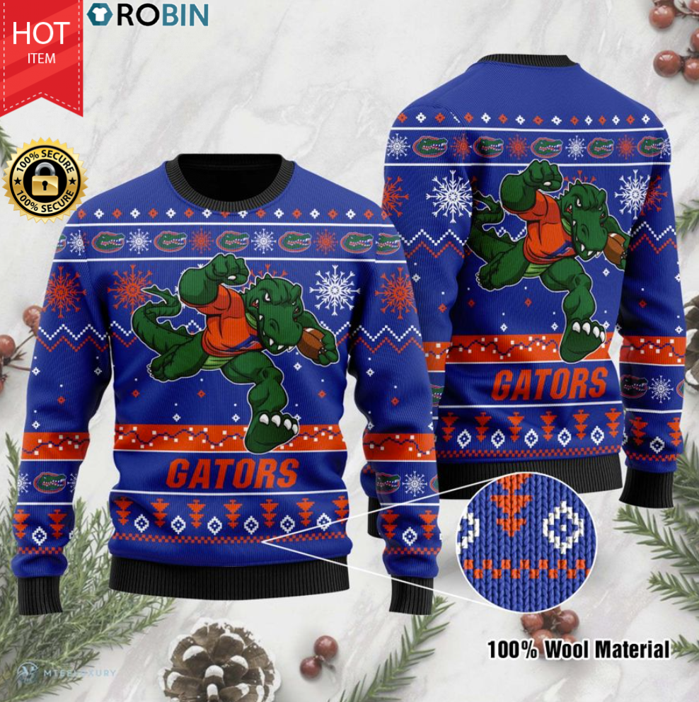 Florida Gators football ugly christmas sweater  RobinPlaceFabrics
