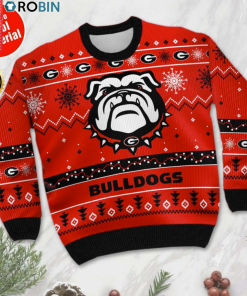 Georgia Bulldogs football ugly christmas sweater Georgia Bulldogs football ugly christmas sweater