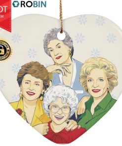 Golden Girls Christmas Ceramic Ornament Golden Girls Christmas Ceramic Ornament