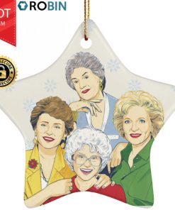 Golden Girls Christmas Ornament