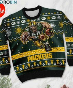 Green Bay Packers ugly christmas sweater Green Bay Packers ugly christmas sweater