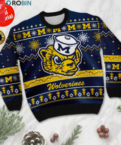 Michigan Wolverines football ugly christmas sweater Michigan Wolverines football ugly christmas sweater