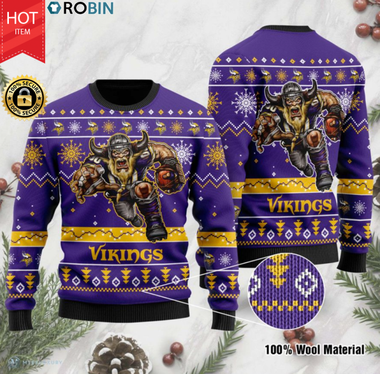 Minnesota Vikings ugly sweater  – dnstyles