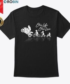 Moto Love One Life T Shirt