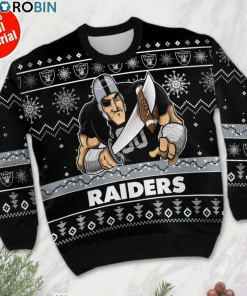 Oakland Raiders ugly christmas sweater Oakland Raiders ugly christmas sweater