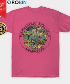 Psychedelic Research Volunteer Ringer T Shirt