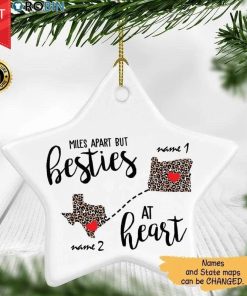 Star Besties At Heart Ornament