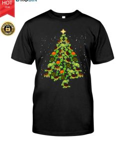 Turtle Christmas Tree T Shirt