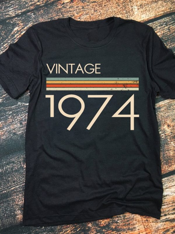 Vintage Classic 1974 T Shirt