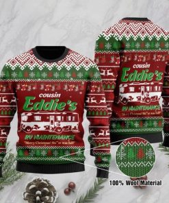 Cousin Eddie’s Rv Maintenance Merry Christmas Shitter Was Full Ugly Sweater