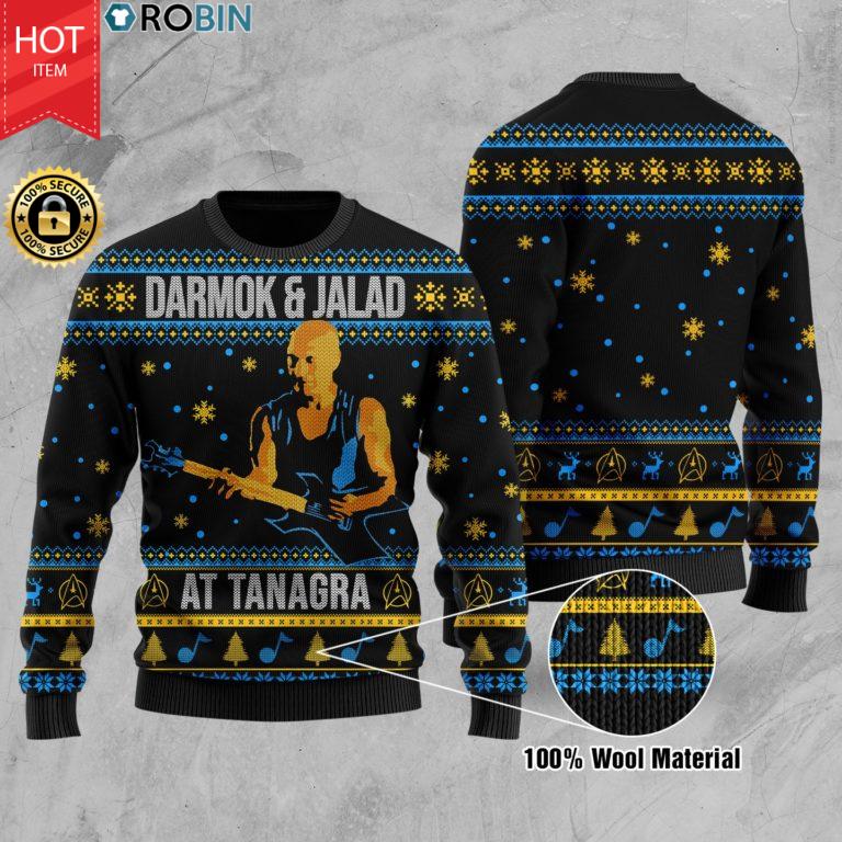 Darmok And Jalad At Tanagra Wool Ugly Christmas Sweater