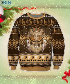 Native American Christmas Wool Ugly Sweater