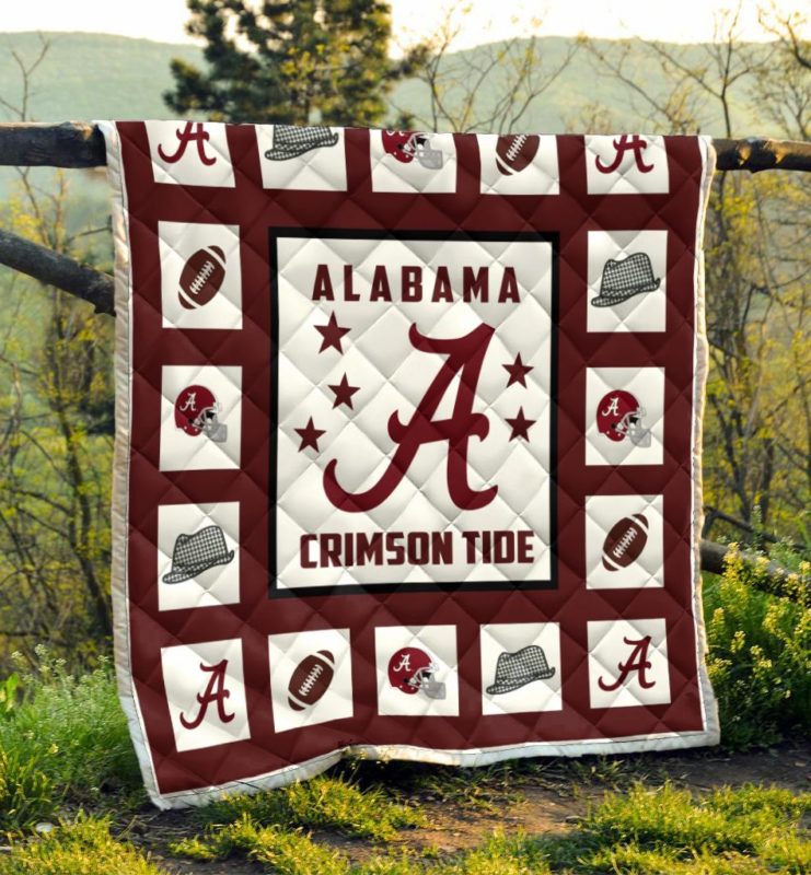 Alabama Crimson Tide Quilt Blanket