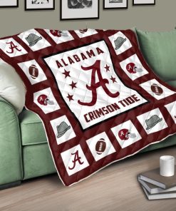 Alabama Crimson Tide Quilt Blanket Alabama Crimson Tide Quilt Blanket