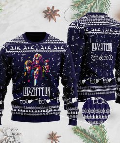Led Zeppelin Band 3D Printed Ugly Christmas Sweater