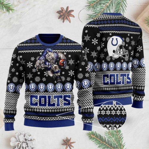 Indianapolis Colts Ugly Christmas Sweater 3D | RobinPlaceFabrics ...