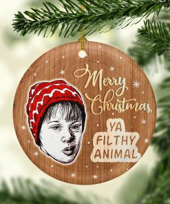 Home Alone Merry Christmas Ya Filthy Animal Decorative Christmas Ornament