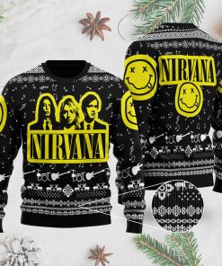 Nirvana Band 3D Printed Ugly Christmas Sweater