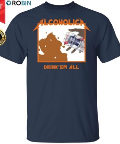 Alcoholica Drink ‘Em All Pabst Blue Ribbon Beer