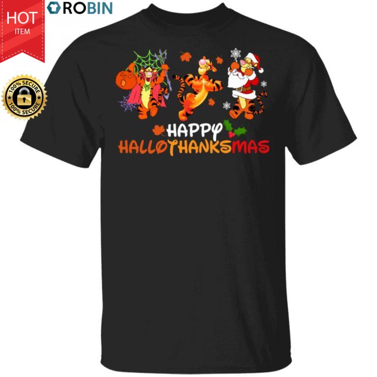 Tigger Happy Hallothanksmas Halloween Thanksgiving Christmas
