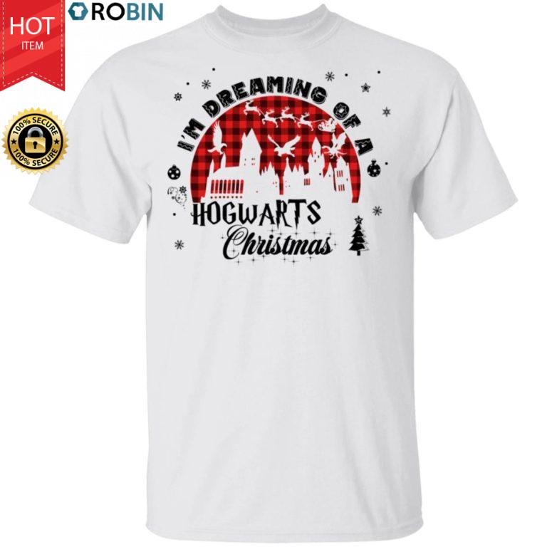 Harry Potter Christmas I’m Dreaming Of A Hogwarts Christmas Sweatshirt, Long Sleeve