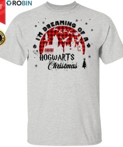 Harry Potter Christmas I’m Dreaming Of A Hogwarts Christmas Sweatshirt, Long Sleeve