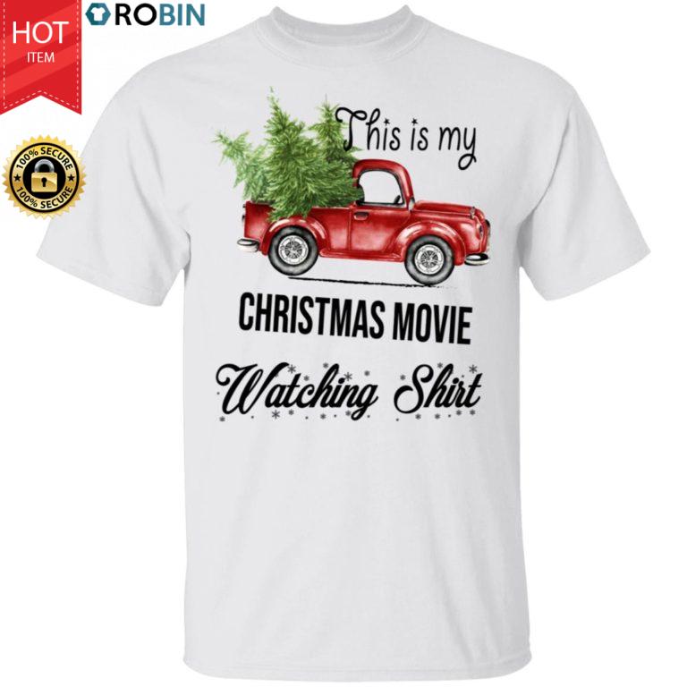 This Is My Christmas Movie Watching Sweatshirt, Long Sleeve