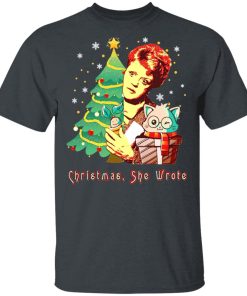 Angela Lansbury Christmas She Wrote Shirt, Long Sleeve