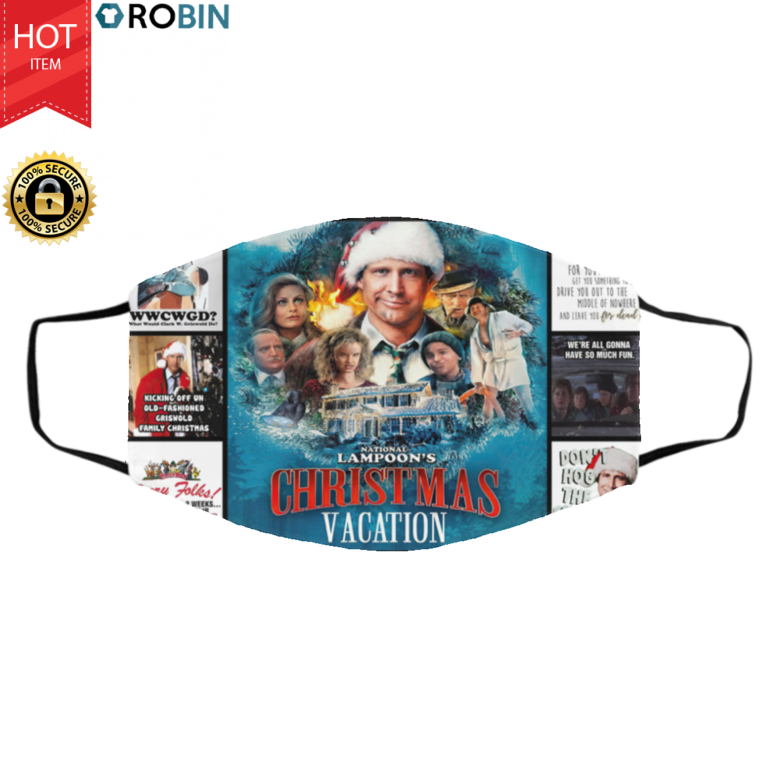 National Lampoon Christmas Vacation Face Mask